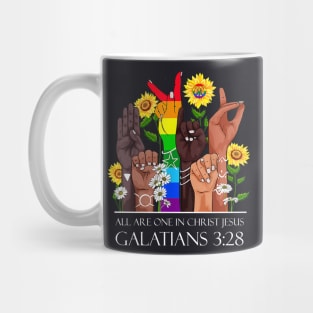 All Are One Galatians 3:28 Mug